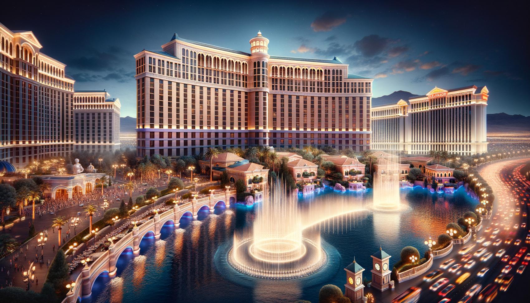 Ontdek het Bellagio Hotel en Casino in Las Vegas, NV, Verenigde Staten